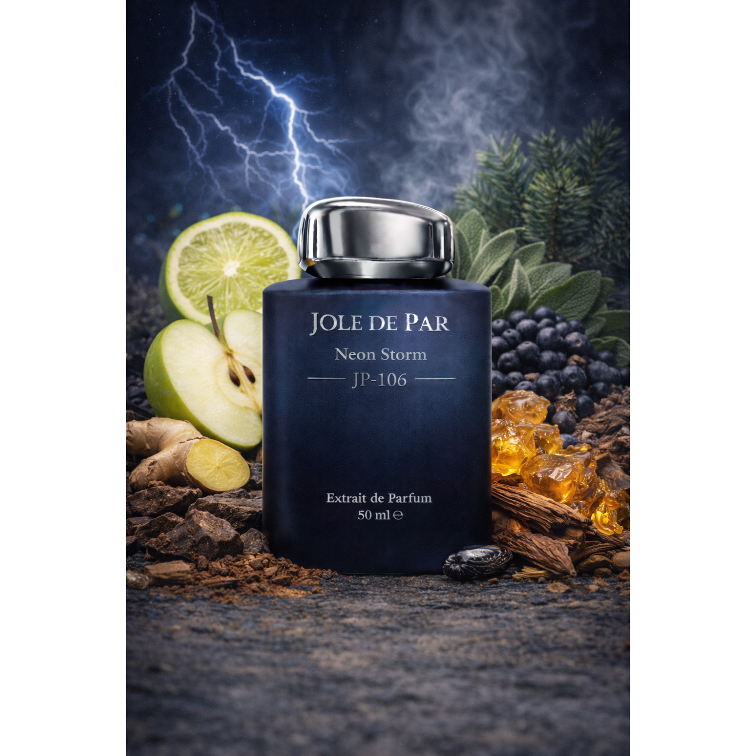 Neon Storm JP-106 Erkek Parfümü | Fresh Aromatik Modern Koku