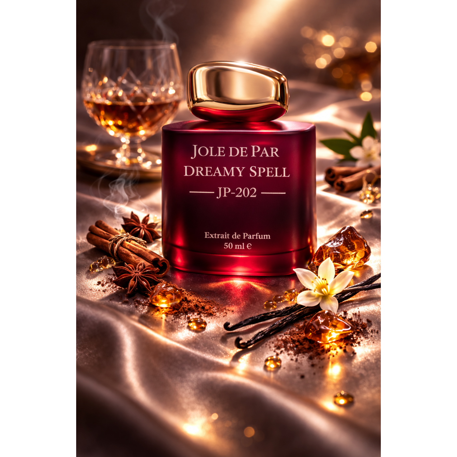 Dreamy Spell JP-202 Unisex Parfüm | Tarçınlı Amber Vanilyalı Niş Koku
