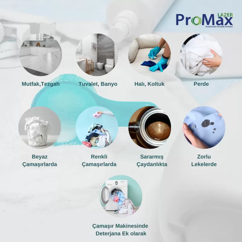 Lazerpromax Oksijen Bazlı Doğal Leke Çıkarıcı